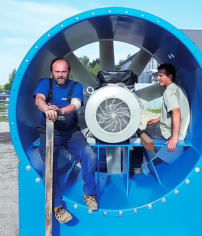 Ventiladores Axiales